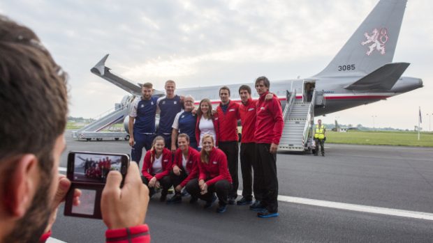 Na Evropské hry do Baku odletěla v pátek druhá část české výpravy