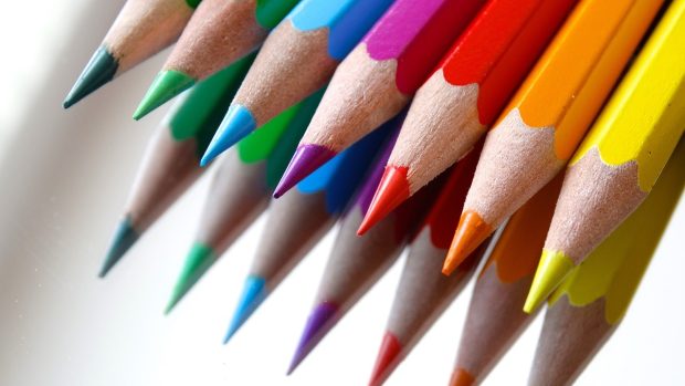 Barevné tužky, pastelky (ilustrační foto)