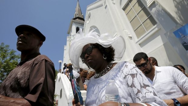 Charleston si připomněl památku obětí střelby v kostele