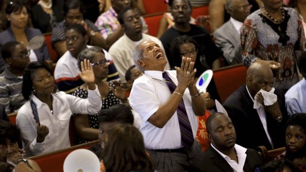 Charleston si připomněl oběti střelby v kostele