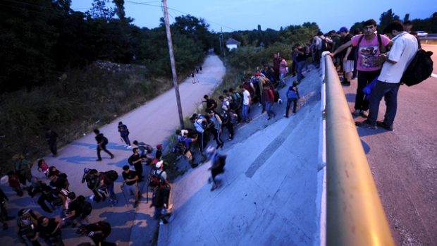 Na maďarské území míří přes Srbsko velké množství uprchlíků