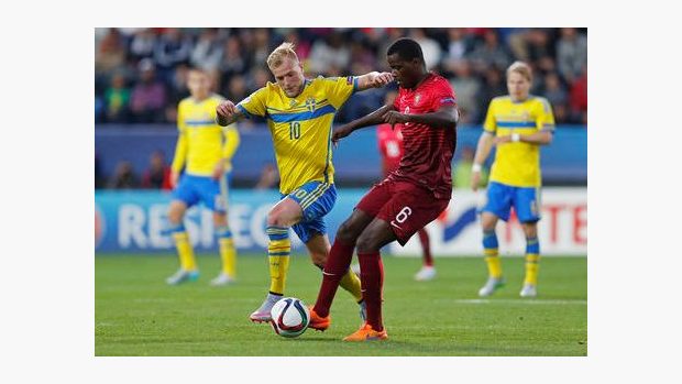 Mladým fotbalistům Švédska a Protugalska stačila k poustupu remíza. Zápas tak také dopadl