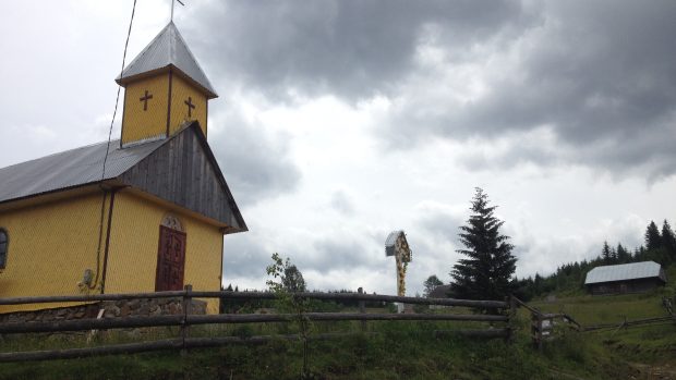 Takhle dnes vypadá někdejší součást Československa Podkarpatská Rus. Na fotce je vesnice Sloboda