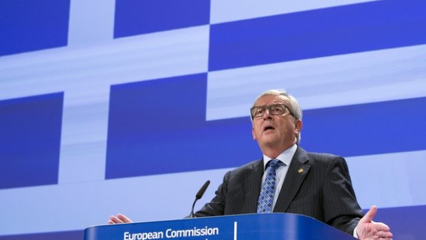 Předseda Evropské komise Jean-Claude Juncker okomentoval situaci Řecka