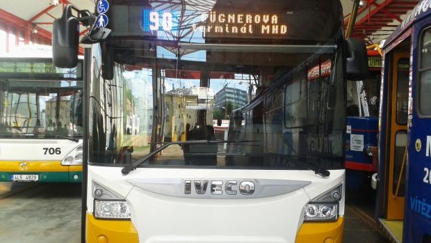Nový autobus Dopravního podniku měst Liberce a Jablonce
