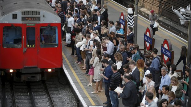 V Londýně stávkují zaměstnanci metra
