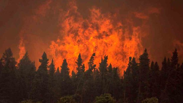 Kanadští hasiči i vojáci bojují se stovkami rozsáhlých lesních požárů