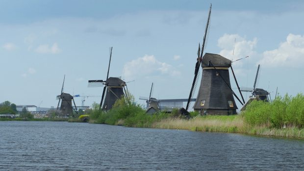 Kinderdijk najdete v provincii  Jižní Holandsko