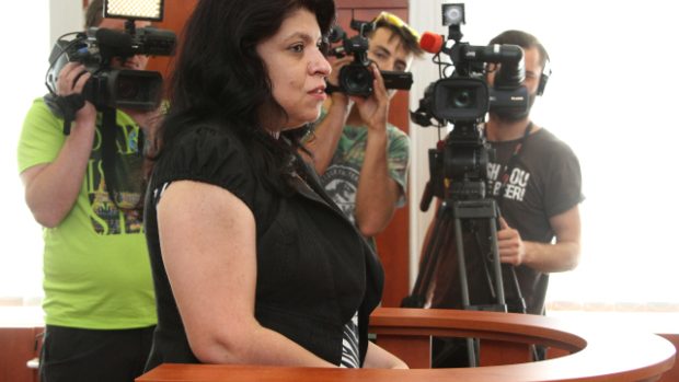 Lenka Balogová u soudu
