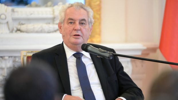 Prezident Miloš Zeman se na Pražském hradě setkal s vedoucími zastupitelských úřadů České republiky v zahraničí