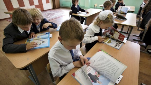 Výuka v běloruské škole