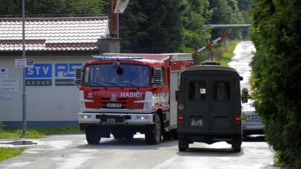 V areálu Poličských strojíren explodovalo 320 tun střelného prachu, zasahovalo osm jednotek hasičů