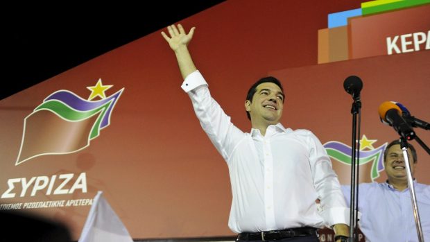 Alexis Tsipras slaví vítězství v řeckých volbách