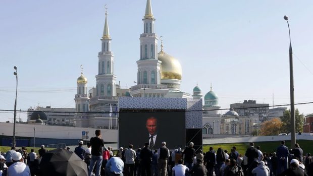 V Moskvě byla slavnostně otevřena nová chrámová mešita, jedna z největších v Evropě