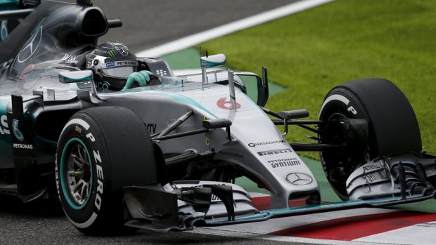 Pole position si vyjel v kvalifikaci na Velkou cenu Japonska Nico Rosberg
