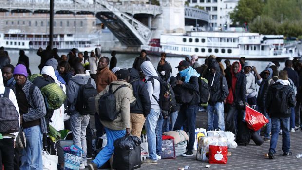 Uprchlíci v Paříži