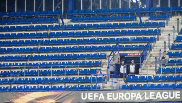 Fotbalisté Sparty se museli obejít bez podpory letenského kotle, který na protest proti finanční podpoře uprchlíků ze vstupného utkání bojkotoval