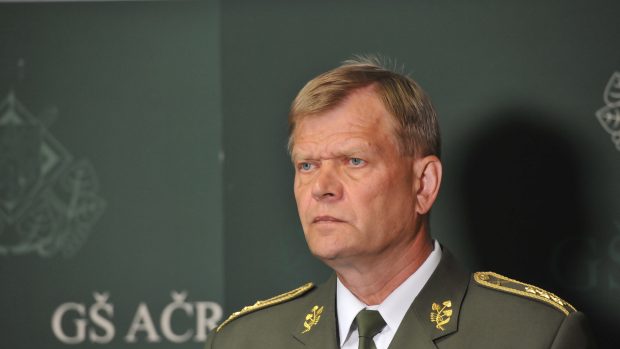 Náčelník Generálního štábu Armády České republiky Josef Bečvář