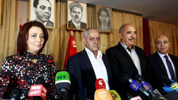 Lídři tuniského kvartetu pro národní dialog