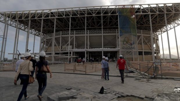 Do her v Riu zbývá necelý rok, sportoviště už pomalu získávají konečnou podobu