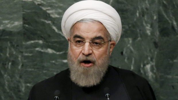 Iránský prezident Hasan Rouhání