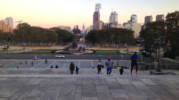 Schody ve Philadelphii, které proslavil Stallone ve filmu Rocky, dodnes motivují k běhání