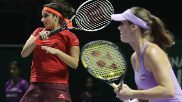 Sania Mirzaová a Martina Hingisová neztratily zatím na Turnaji mistrů jediný set