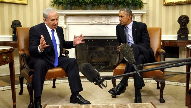Americký prezident Barack Obama se sešel s izraelským premiérem Benjaminem Netanjahuem
