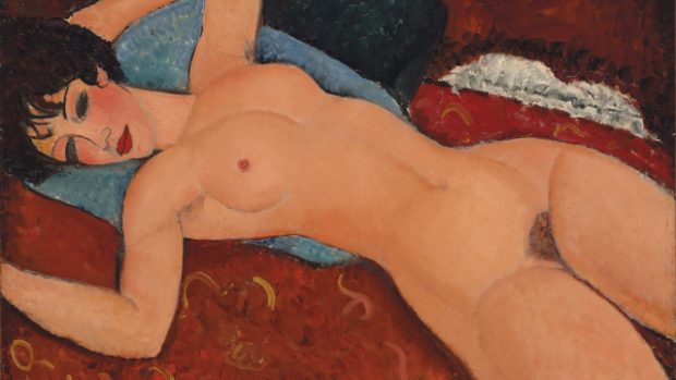 Obraz Nu couché Amedea Modiglianiho