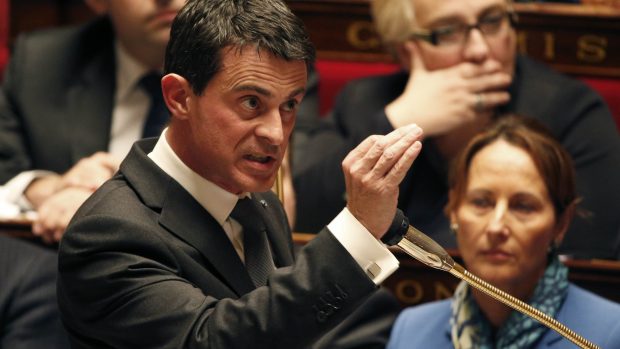 Francouzský premiér Manuel Valls