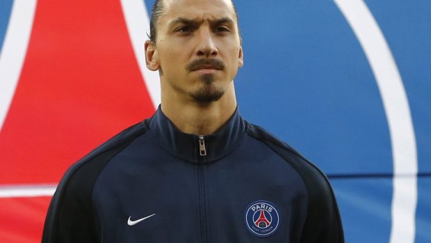 Kapitán francouzského Paris St. Germain Zlatan Ibrahimovič