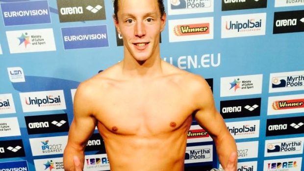 Jan Micka se ve 20 letech zařadil mezi elitní evropské plavce