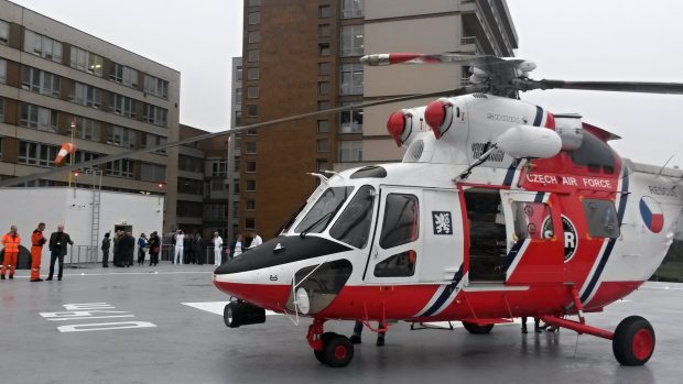 Fakultní nemocnice Plzeň má ve svém lochotínském areálu nejmodernější heliport v Česku