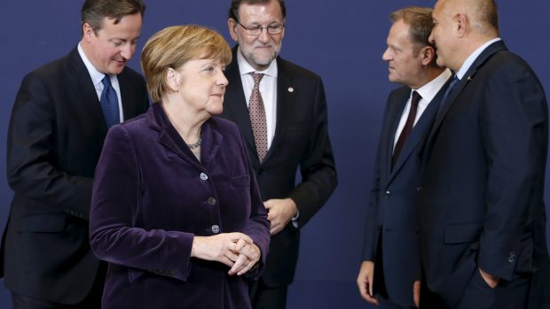 Lídři zemí Evropské unie na jednání v Bruselu