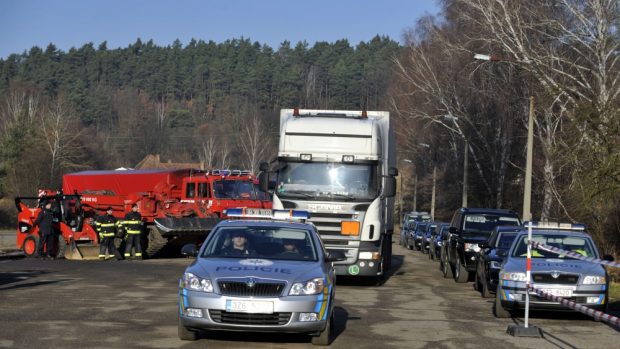 Poslední kamion s municí odjel 23. prosince z areálu ve Vlachovicích-Vrběticích