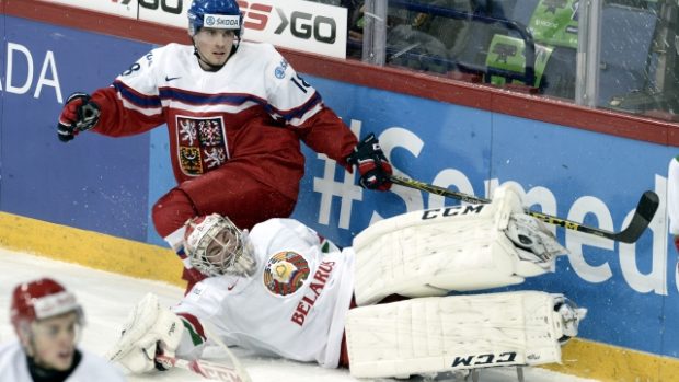 Čeští hokejisté měli s Běloruskem velké problémy. V závěru ale zápas otočili a vyhráli