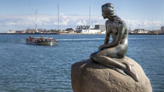 Malá mořská víla v Kodani