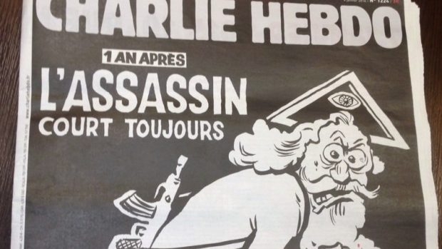 Speciální dvojčíslo satirického týdeníku Charlie Hebdo