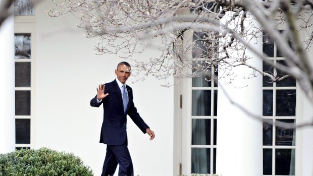 Barack Obama v Bílém domě