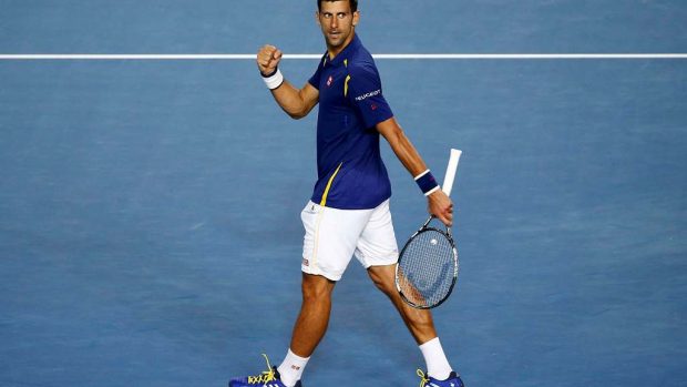 Srbský tenista Novak Djokovič po čtvrtfinále Australian Open
