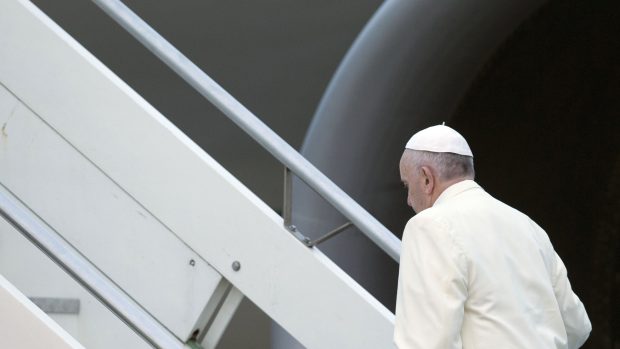 Papež František odlétá na Kubu