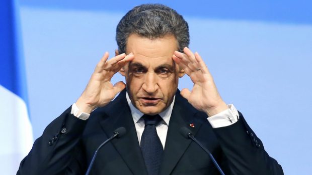 Vůdce francouzských Republikánů a exprezident Nicolas Sarkozy