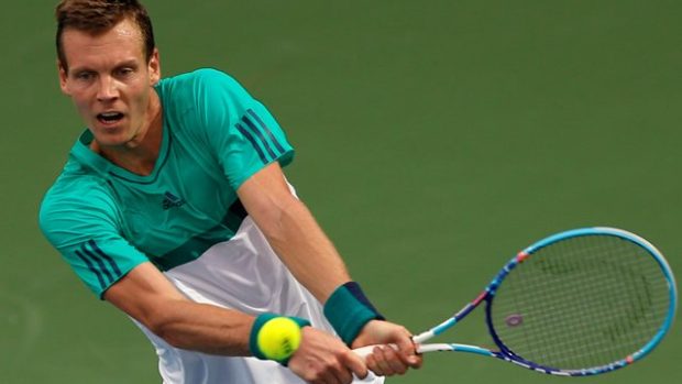 Tomáš Berdych postoupil v Dubaji do čtvrtfinále