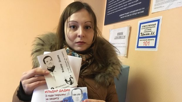 Anastasija Zotovová si v moskevském vězení vzala Ildara Dadina