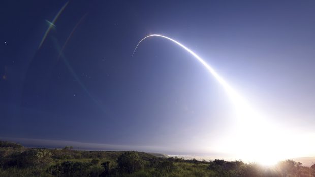 Test mezikontinentální balistické rakety Minuteman III