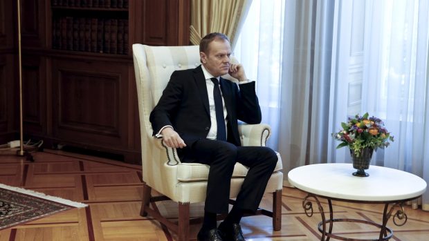 Předseda Evropské rady Donald Tusk navštívil kvůli uprchlické krizi Turecko a Řecko