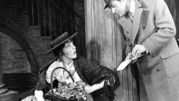 Julie Andrews a Rex Harrison v muzikálu My Fair Lady