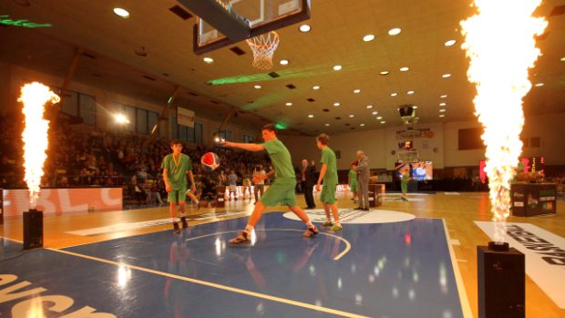 Ústí nad Labem dnes hostilo Utkání hvězd české basketbalové ligy