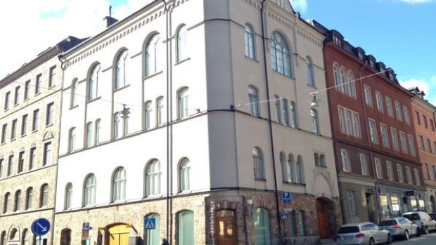 Bývalý kostel, nyní dům Zlatana Ibrahimoviće ve Stockholmu