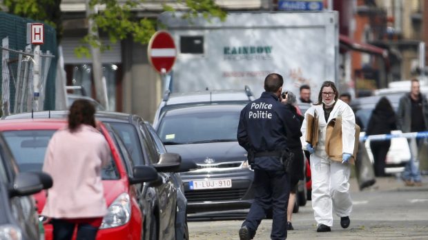 Belgická policie zasahovala v bruselské čtvrti Etterbeek